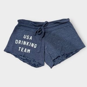 Wildfox Couture USA Drinking Team Shorts